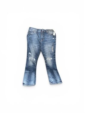 Men's  Size 32/30 Aero Distressed Blue Denim Jeans NWT